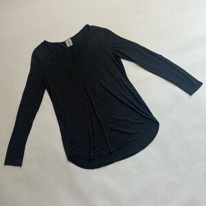 EVEREVE + MICHAEL STARS long sleeve striped tee